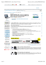 Copie d'écran d'un ordinateur portable vendu avec Windows sur LDLC.com
